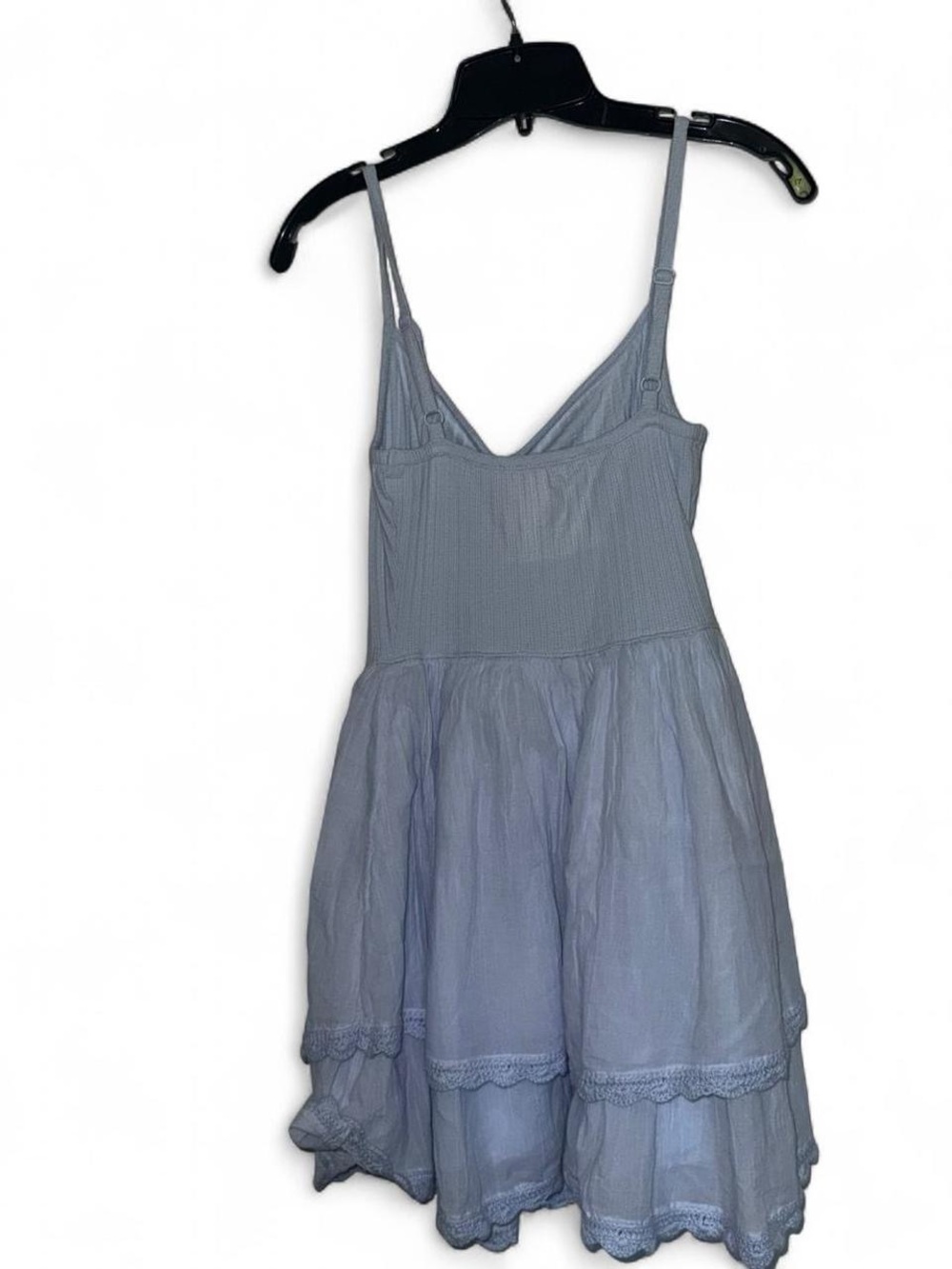aerie Light Blue Ribbed Tank Top - Picture 5 of 6